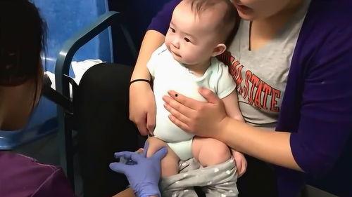 儿童的打针视频,温馨记录成长点滴